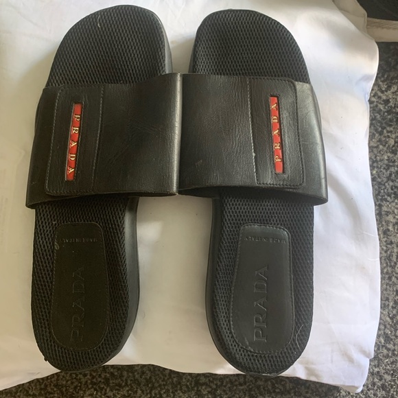 Mens Prada slide.. BARNEYS NY. - Picture 2 of 2